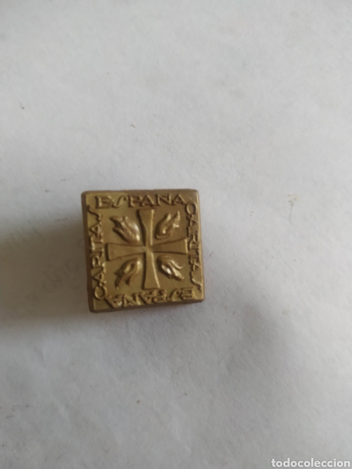 Pin's de collection: Pin tipo insignia de aguja larga de pl&aacute;stico caritas Espa&ntilde;a