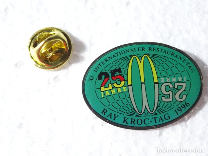 Pins de colecci&oacute;n: PIN DE RESTAURANTES MCDONALDS MCDONALD'S MC DONALD. 25 A&Ntilde;OS XI D&Iacute;A INTERNACIONAL RESTAURANTE