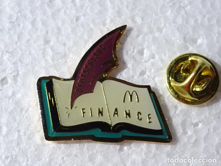 Pins de colecci&oacute;n: PIN DE RESTAURANTES MCDONALDS MCDONALD'S MC DONALD. FINANCE DEUTSCHLAND