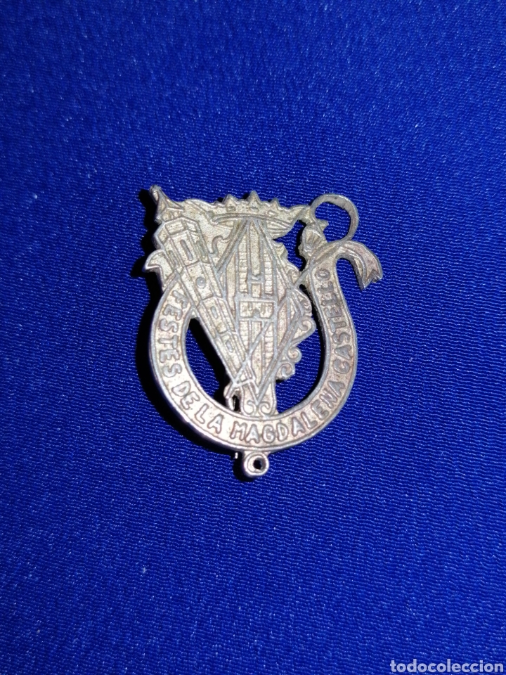 Pins de colecci&oacute;n: INSIGNIA FIESTAS DE LA MAGDALENA CASTELL&Oacute;N (PLATEADO)