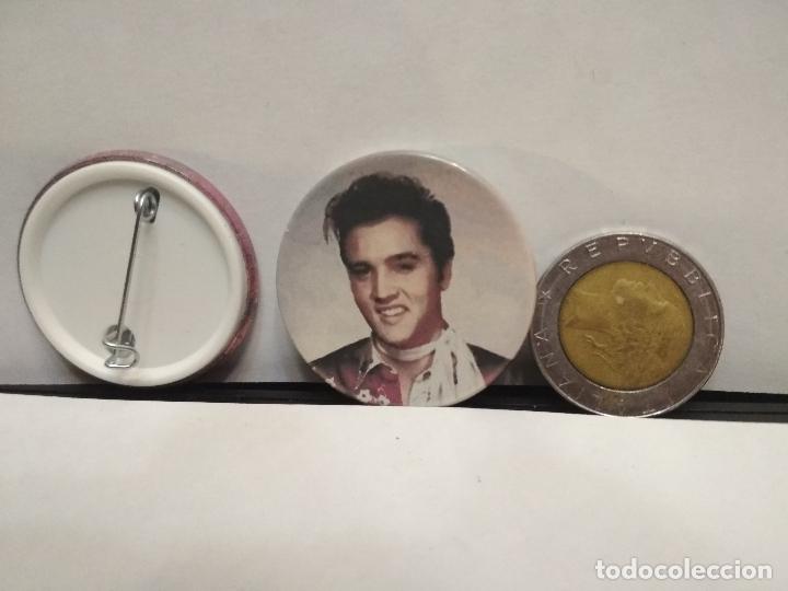 Pins de colecci&oacute;n: CHAPA BOTON ALFILER PIN O IMAN ELVIS PRESLEY 38mm PEPETO