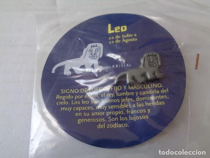 Pins de colecci&oacute;n: ANTIGUO PIN SIGNO DEL ZODIACO HOROSCOPO - LEO DISE&Ntilde;ADO POR MARISCAL A&Ntilde;OS 90 EN SU BOLSA ORIGINAL