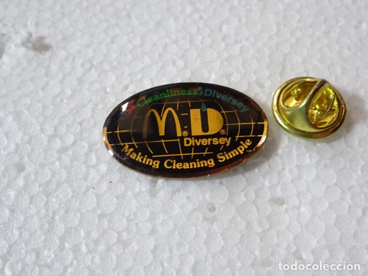 Sammlung von Pins: PIN DE RESTAURANTES MCDONALDS MCDONALD'S MC DONALD. DIVERSEY CLEANING