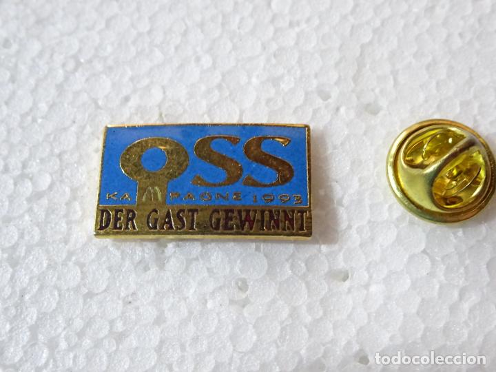 Pins de cole&ccedil;&atilde;o: PIN DE RESTAURANTES MCDONALDS MCDONALD'S MC DONALD. QSS 1993 CLIENTE GANA ALEMANIA