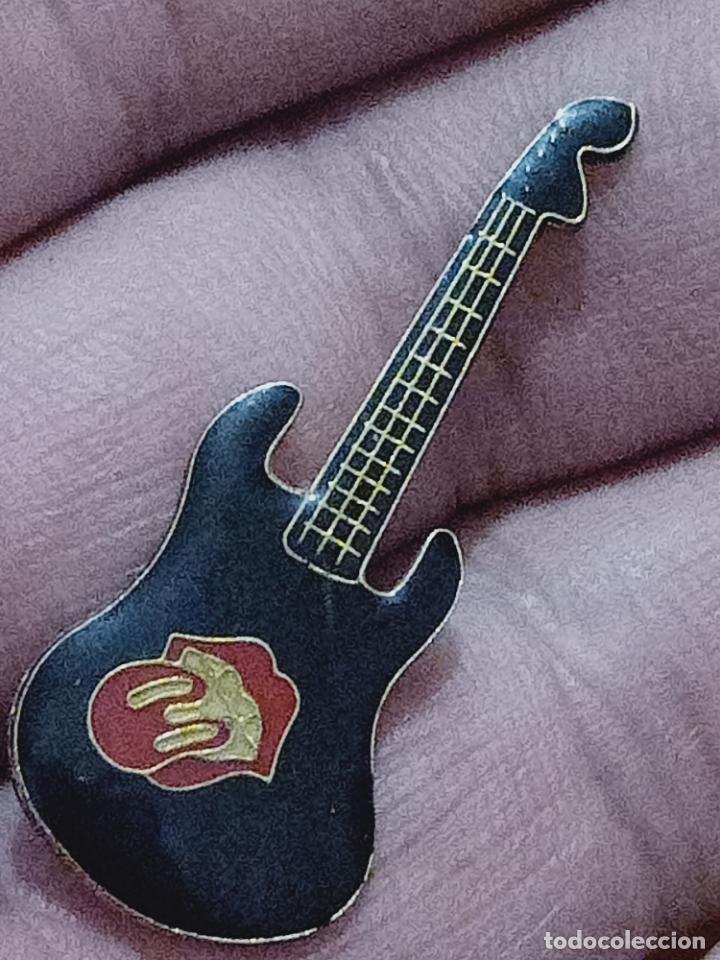 Pins de colecci&oacute;n: ROLLING STONES PIN PINCHO GOTA 4 CM GRUPO MUSICA GUITARRA BOCA LENGUA