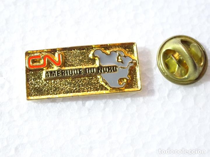 Sammlung von Pins: PIN DE TRENES FERROCARRILES. CANAD&Aacute; ESTADOS UNIDOS. CN NORTEAM&Eacute;RICA