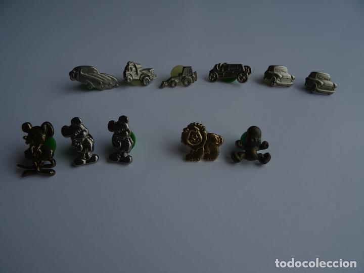 Pins de colecci&oacute;n: 11 PRECIOSOS PINS ANTIGUOS- VEHICULOS Y ANIMALES, BEBE, MICKEY MOUSSE, LE&Oacute;N...