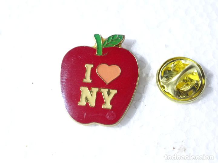 Pins de cole&ccedil;&atilde;o: PIN DE TURISMO. LA GRAN MANZANA. NEW YORK NUEVA YORK ESTADOS UNIDOS
