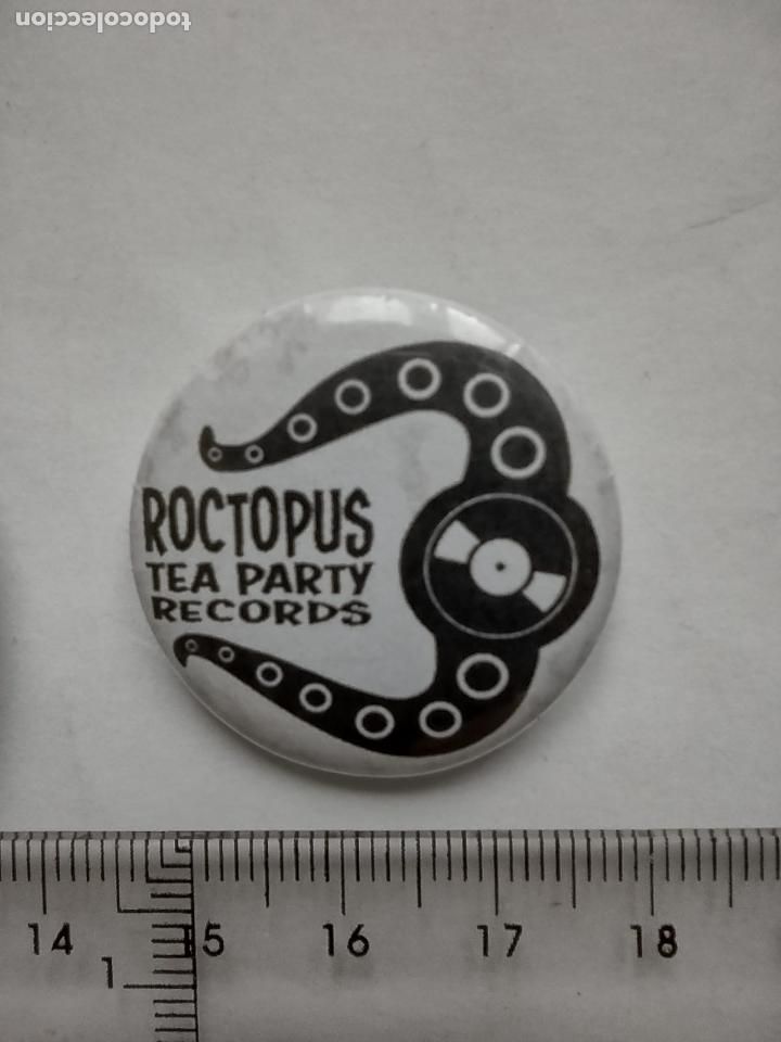 Pins de colecci&oacute;n: CHAPA - ROCTOPUS TEA PARTY RECORDS - PIN