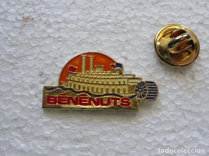 Pins de colecci&oacute;n: PIN DE BARCOS NAVIERAS. BARCO DE PALAS VAPOR