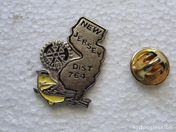 Pins de colecci&oacute;n: PIN DE ASOCIACI&Oacute;N ROTARY INTERNATIONAL . MASONES FIL&Aacute;NTROPOS. NEW JERSEY