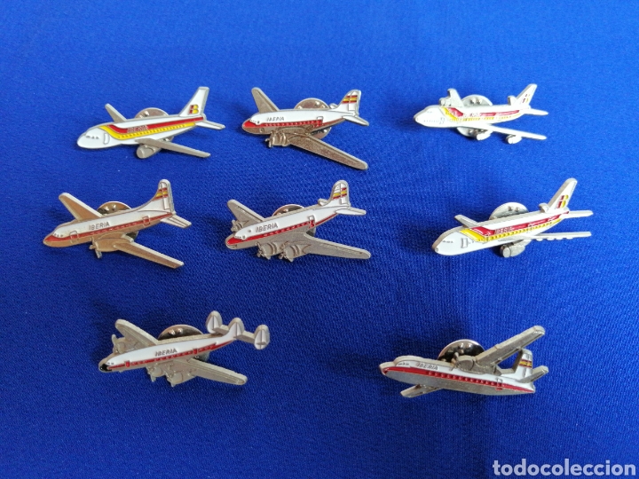 Sammlung von Pins: IBERIA AVIACI&Oacute;N 8 PINS LOTE