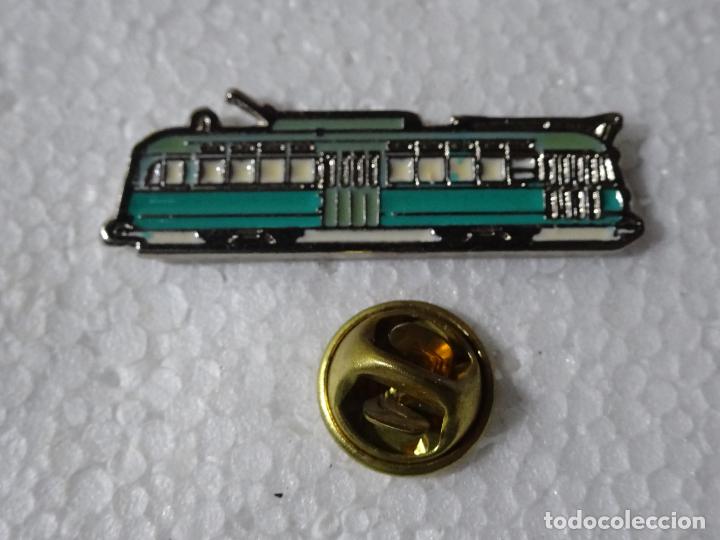 Pins de colecci&oacute;n: PIN DE TRENES FERROCARRILES. ESPA&Ntilde;A. ANTIGUO TRANV&Iacute;A