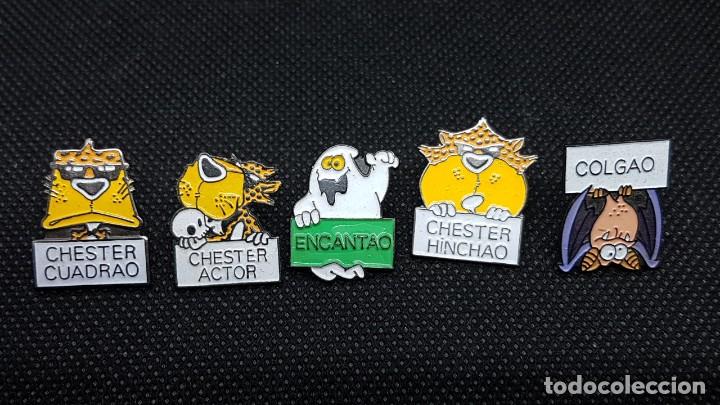 Pins de colecci&oacute;n: 5 PINS COMIX CON PANCARTAS - Foto 1