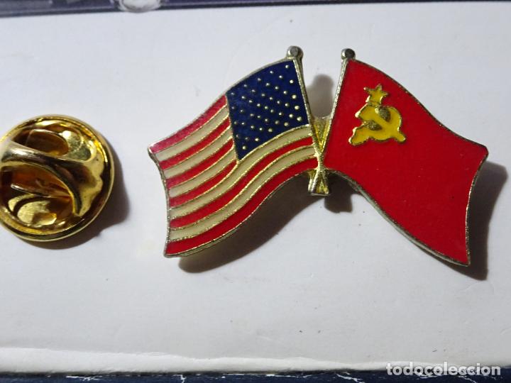 Sammlung von Pins: PIN DE TURISMO BANDERAS. BANDERA DE ESTADOS UNIDOS Y CHINA