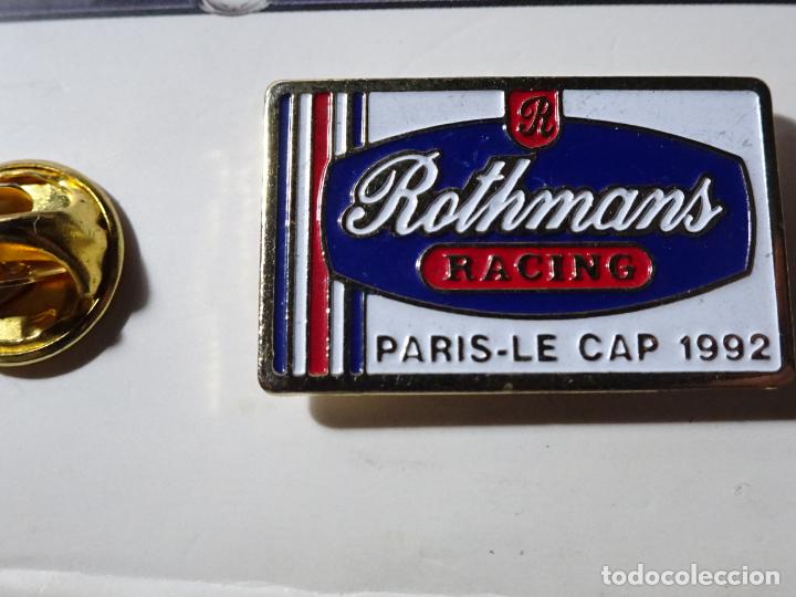Pins de colecci&oacute;n: PIN DE DEPORTES. RALLY RALLYE PARIS CIUDAD DEL CABO 1992 SUD&Aacute;FRICA. EQUIPO ROTHMANS RACING