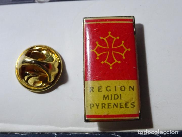 Collection pins: PIN DE TURISMO. REGI&Oacute;N DE MIDI PYRENEES PIRINEOS FRANCESES