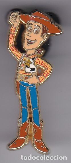 Pins de colecci&oacute;n: PIN DE DISNEY DEL SHERIFF WOODY DE TOY STORY (ORIGINAL)