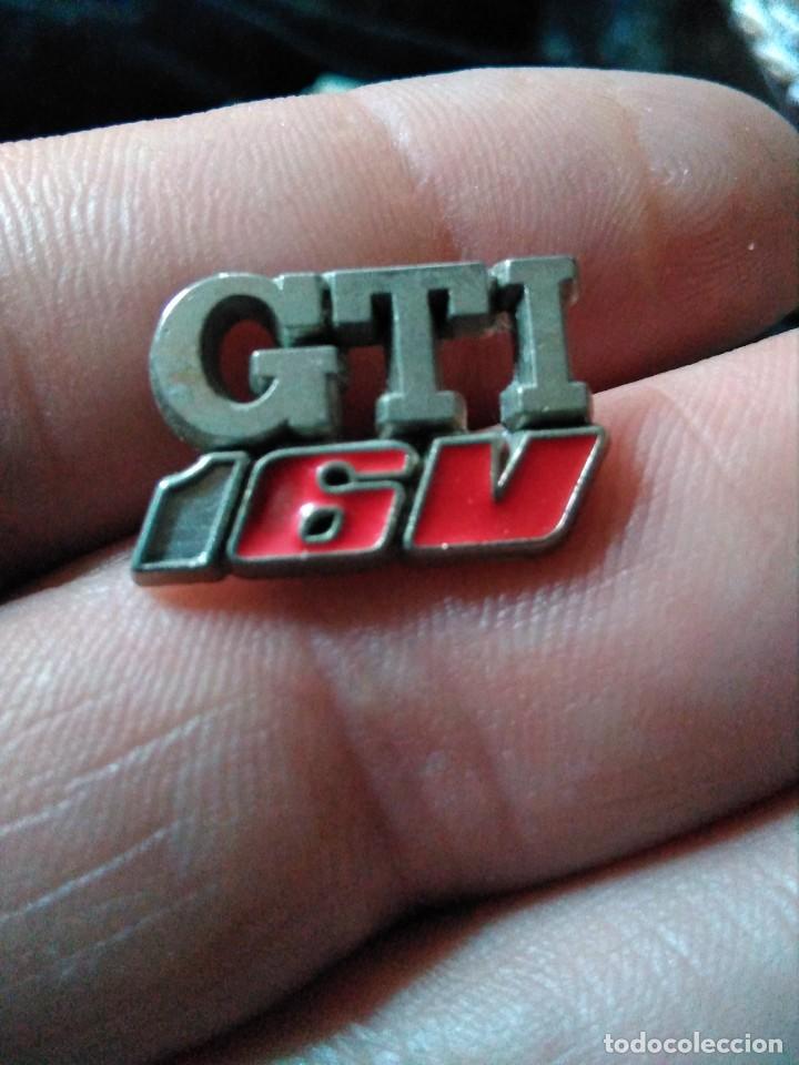 Pins de colecci&oacute;n: INSIGNIA PINS MOTOR AUTOM&Oacute;VILES GTI 16V