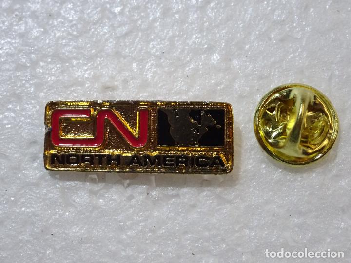 Pins de colecci&oacute;n: PIN DE TRENES FERROCARRILES. CANAD&Aacute; ESTADOS UNIDOS. CANADIAN NATIONAL RAILWAY