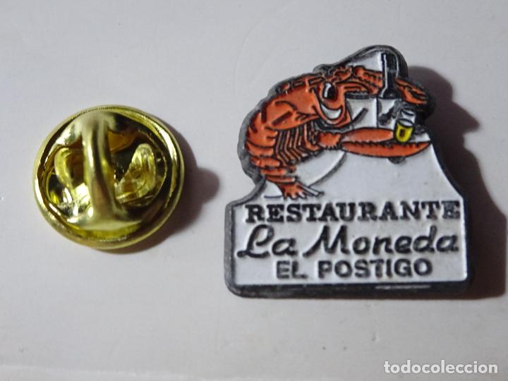 Pins de cole&ccedil;&atilde;o: PIN DE RESTAURANTES BARES. RESTAURANTE LA MONEDA EL POSTIGO