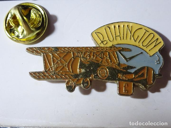 Pins e Spille di collezione: PIN DE AVIONES AEROL&Iacute;NEAS. AVI&Oacute;N AVIONETA BIPLANO BOHINGTON
