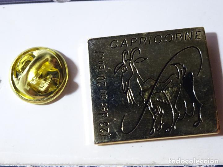 Pins de cole&ccedil;&atilde;o: PIN DE HOR&Oacute;SCOPOS SIGNOS ZODIACO. CAPRICORNIO