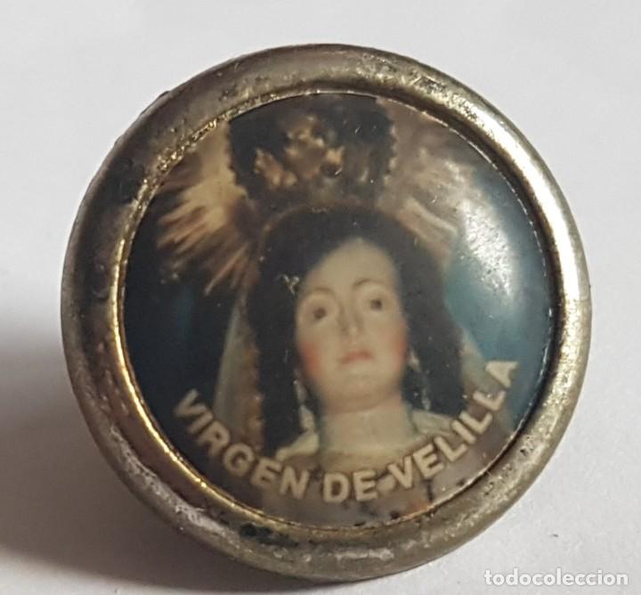 Pins de colecci&oacute;n: Pin Virgen de Velilla - Foto 1
