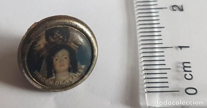 Pins de colecci&oacute;n: Pin Virgen de Velilla - Foto 2