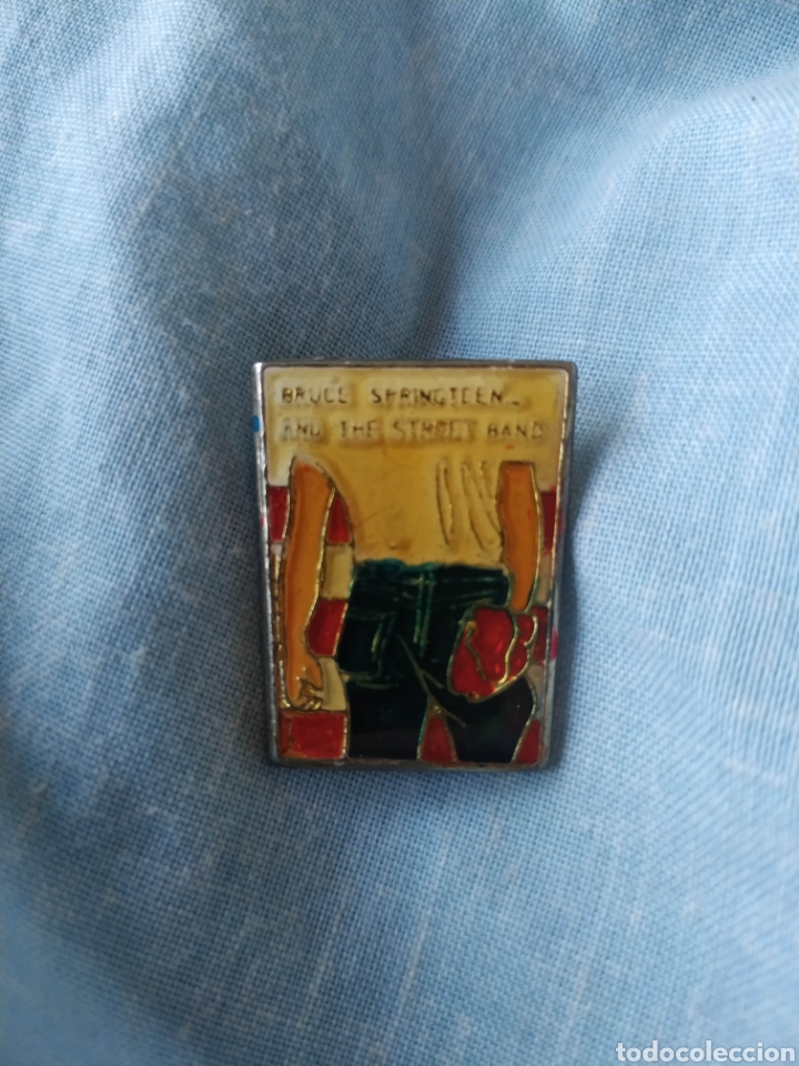 Pins de colecci&oacute;n: PIN Bruce Springsteen badge - Foto 1