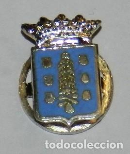 Sammlung von Pins: Insignia de solapa del escudo de la Coru&ntilde;a, mide 2 cms.