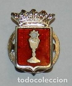 Sammlung von Pins: Insignia de solapa del escudo de Cuenca, realizado en Plata. mide 1,5 cms.