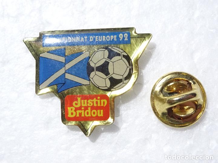 Pins de cole&ccedil;&atilde;o: PIN DE DEPORTES. EURO EUROCOPA DE F&Uacute;TBOL SUECIA 92 1992. SELECCI&Oacute;N ESCOCIA