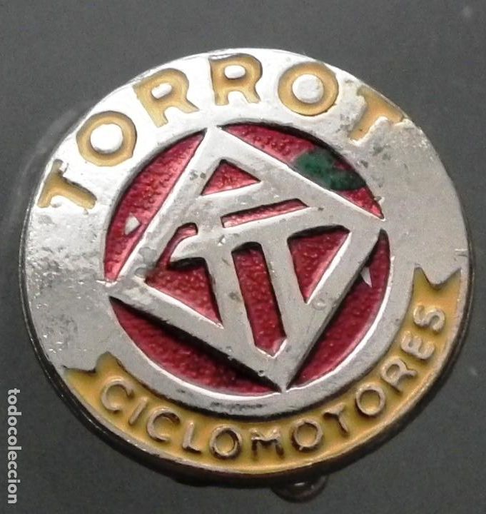 Pins de colecci&oacute;n: ANTIGUO PIN INSIGNIA DE AGUJA IMPERDIBLE - TORROT CICLOMOTORES