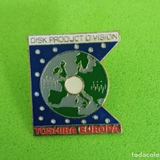 Pins de colección: PIN MARCA TOSHIBA EUROPA DISK PRODUCT DIVISION. Lote 271578128
