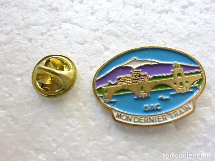 Pins de cole&ccedil;&atilde;o: PIN DE TRENES FERROCARRILES. FRANCIA. MON DERNIER TRAIN 5AC