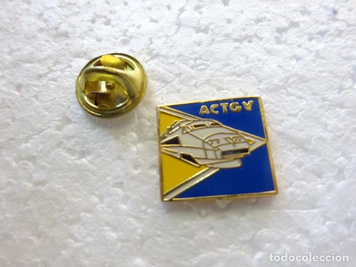Sammlung von Pins: PIN DE TRENES FERROCARRILES. FRANCIA. ALTA VELOCIDAD. ACTGV