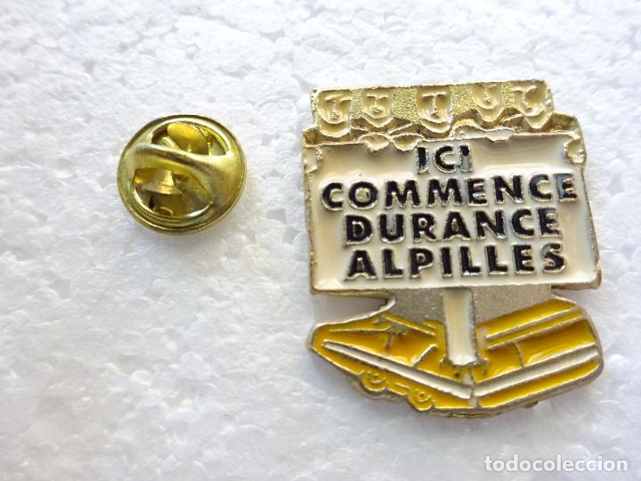 Pins e Spille di collezione: PIN DE TRENES FERROCARRILES. FRANCIA. OPOSITORES CORREDOR MEDITERRANEO TGV DURANCE ALPILLES