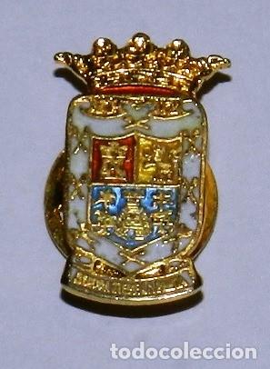 Sammlung von Pins: INSIGNIA DE SOLAPA DEL ESCUDO DE LAS PALMAS DE GRAN CANARIAS, MIDE 2,2 CMS.