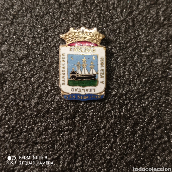 Pins de cole&ccedil;&atilde;o: Pin her&aacute;ldico SAN SEBASTIAN (Guip&uacute;zcoa)