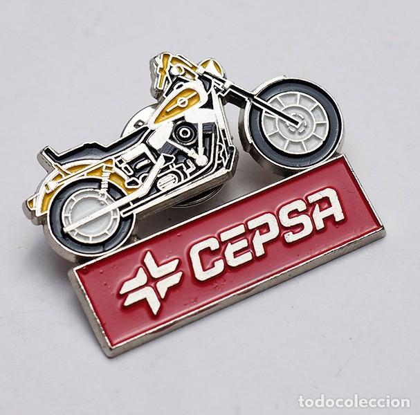 Pins de colecci&oacute;n: Pin Publicidad CEPSA - Foto 1