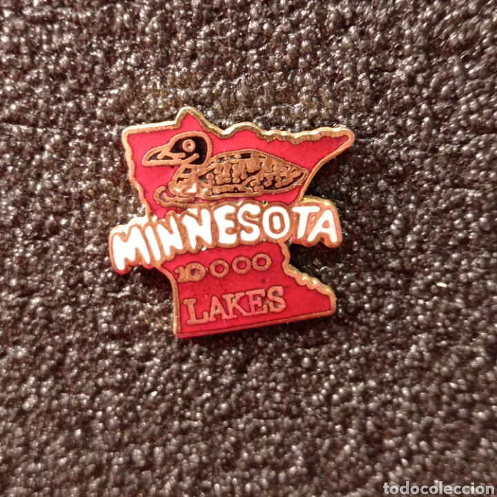Pins de colecci&oacute;n: Pin tur&iacute;stico MINNESOTA - Foto 1