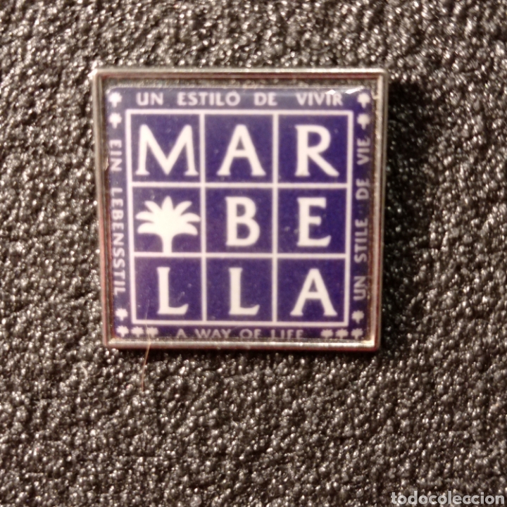 Pins e Spille di collezione: Pin tur&iacute;stico MARBELLA (M&aacute;laga)