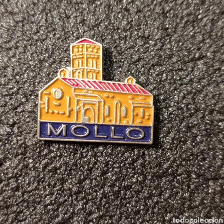 Pins de colecci&oacute;n: Pin tur&iacute;stico MOLLO (Girona) - Foto 1
