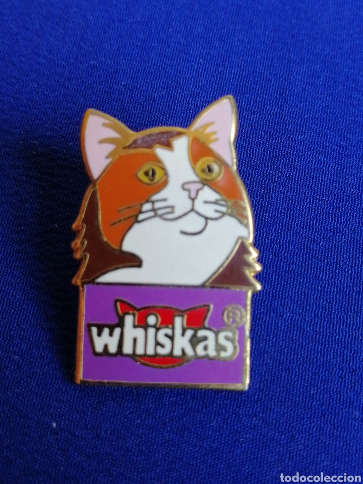 Pin's de collection: PIN WHISKAS COMIDA PARA GATOS