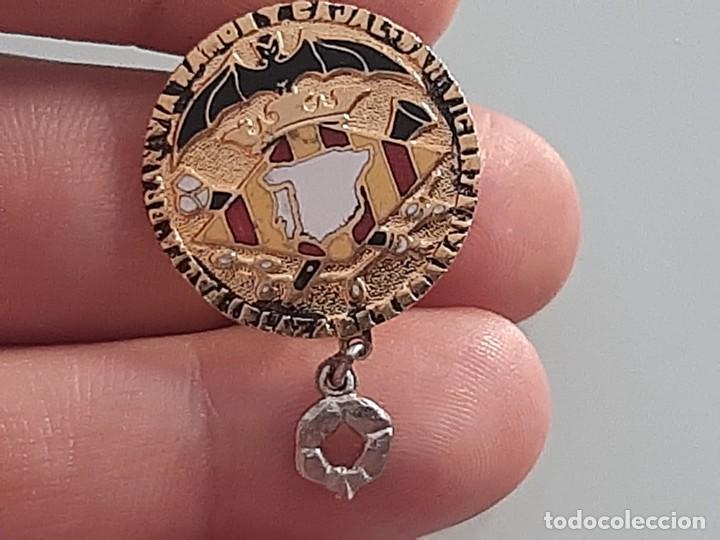 Pins de colecci&oacute;n: ANTIGUA INSIGNIA PIN ESMALTADO FALLAS VALENCIA FALLA GRAN VIA - RAMON Y CAJAL - SAN VICENTE A&Ntilde;OS 70