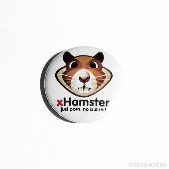 Pins de colecci&oacute;n: XHAMSTER - CHAPA 31MM (CON IMPERDIBLE) - Foto 1