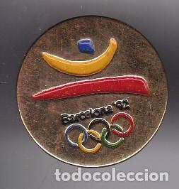 Pins de colecci&oacute;n: PIN COLOR ORO DEL LOGO DE LAS OLIMPIADAS DE BARCELONA 92 - AROS OLIMPICOS