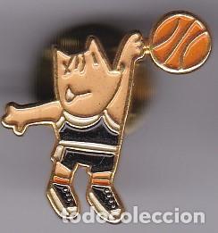 Pins de colecci&oacute;n: PIN DE COBI - BALONCESTO DE LAS OLIMPIADAS DE BARCELONA 92 (OLYMPIC GAMES)