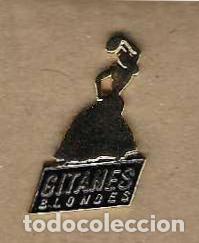 Pins de colecci&oacute;n: Pin Gitanes Blondes, dorado. 131-538